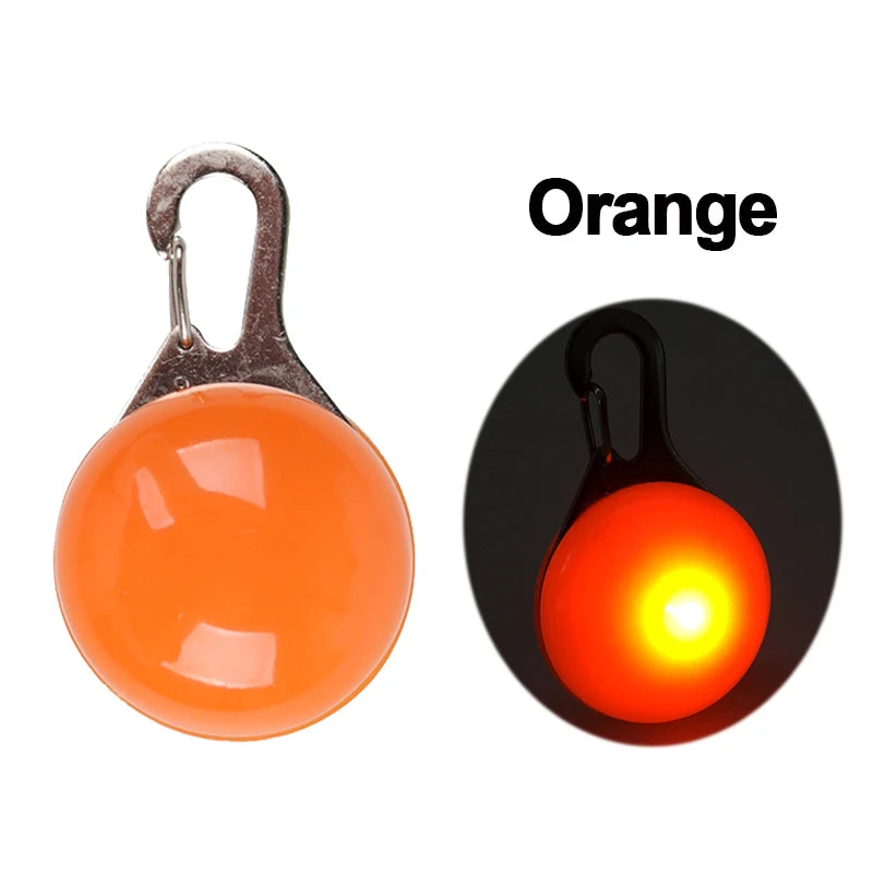 YUDODO-LED Coleiras Fluorescentes Luminosas para Animais de Estimação, Segurança Noturna, Brilho Piscando, Nylon, Trela Do Cão, Pet fornecimentos