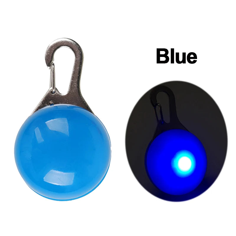 YUDODO-LED Coleiras Fluorescentes Luminosas para Animais de Estimação, Segurança Noturna, Brilho Piscando, Nylon, Trela Do Cão, Pet fornecimentos