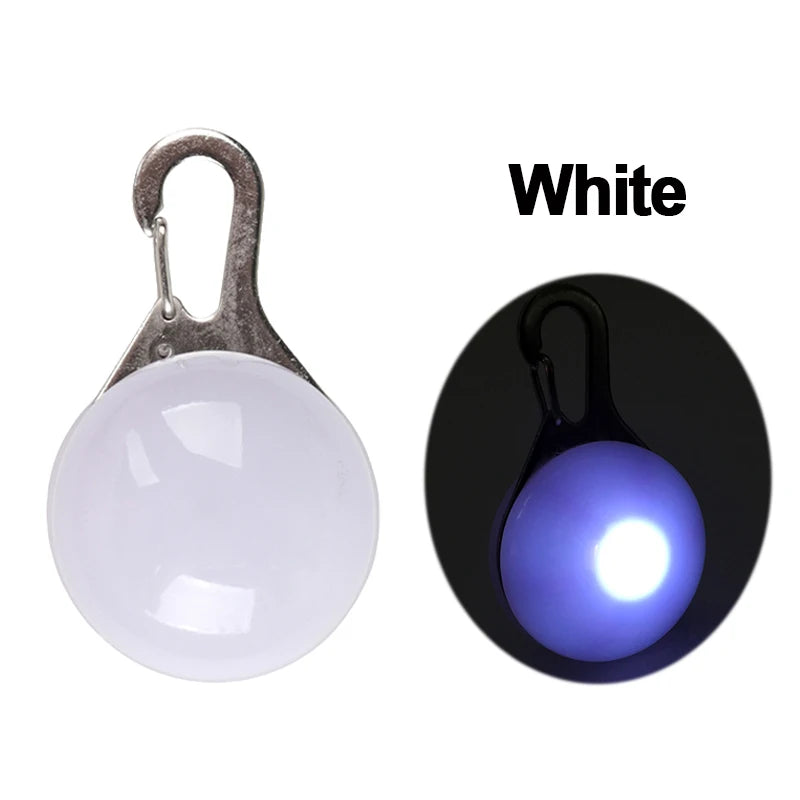 YUDODO-LED Coleiras Fluorescentes Luminosas para Animais de Estimação, Segurança Noturna, Brilho Piscando, Nylon, Trela Do Cão, Pet fornecimentos