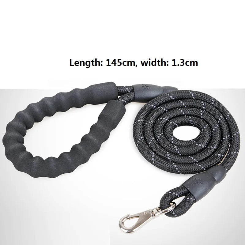 Coleira de nylon resistente para animais de estimação, coleira ajustável acolchoada extra grande, médio e pequeno, colete husky, produtos para cães grandes