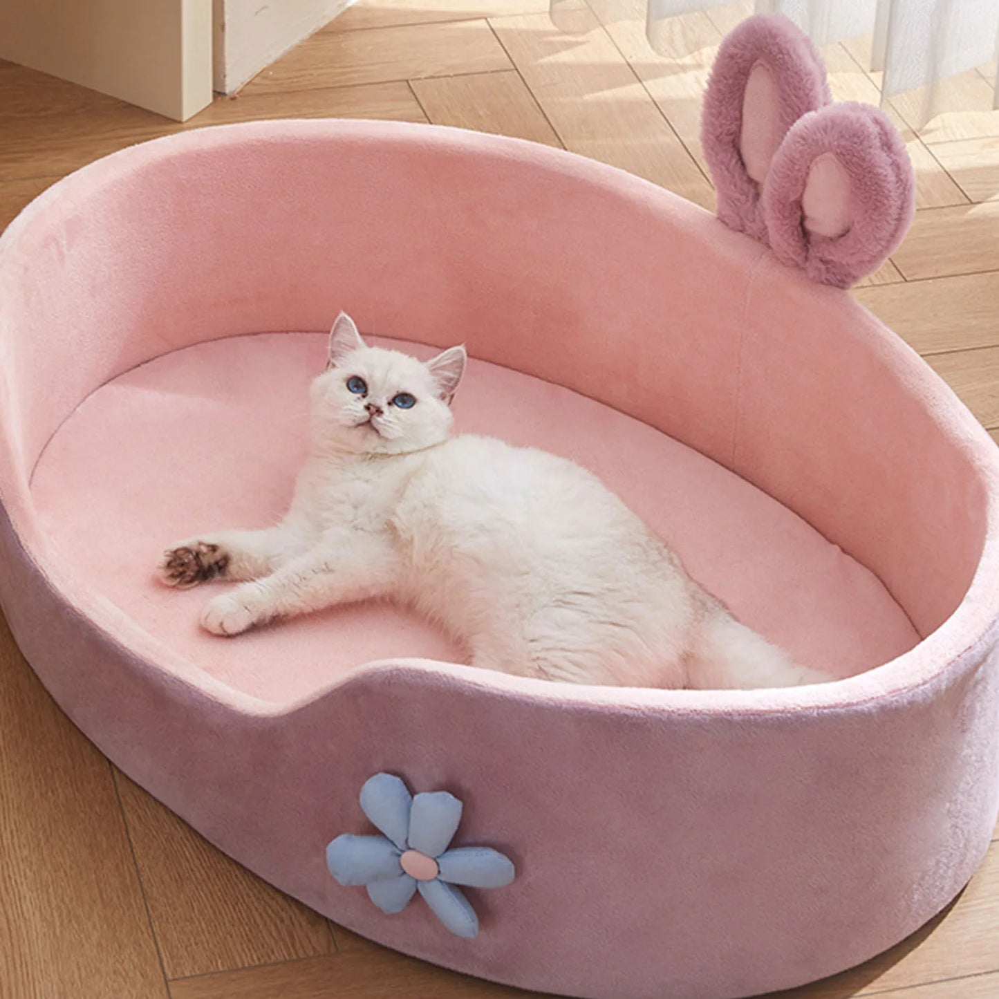 Cama para animais de estimação Cama de dormir lavável destacável para cães macia e confortável para gatos