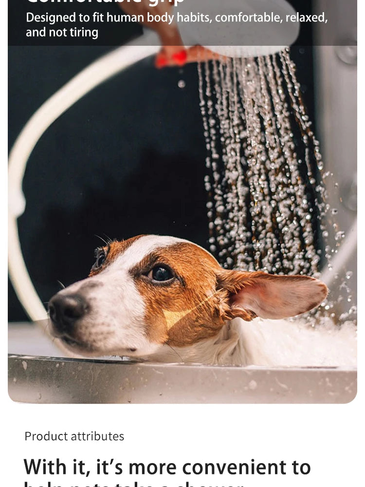 Chuveiro de banho para animais de estimação, chuveiro multifuncional para cães e gatos, fácil banho, pulverizador de jardim, limpeza de animais de estimação, ferramentas de limpeza, suprimentos