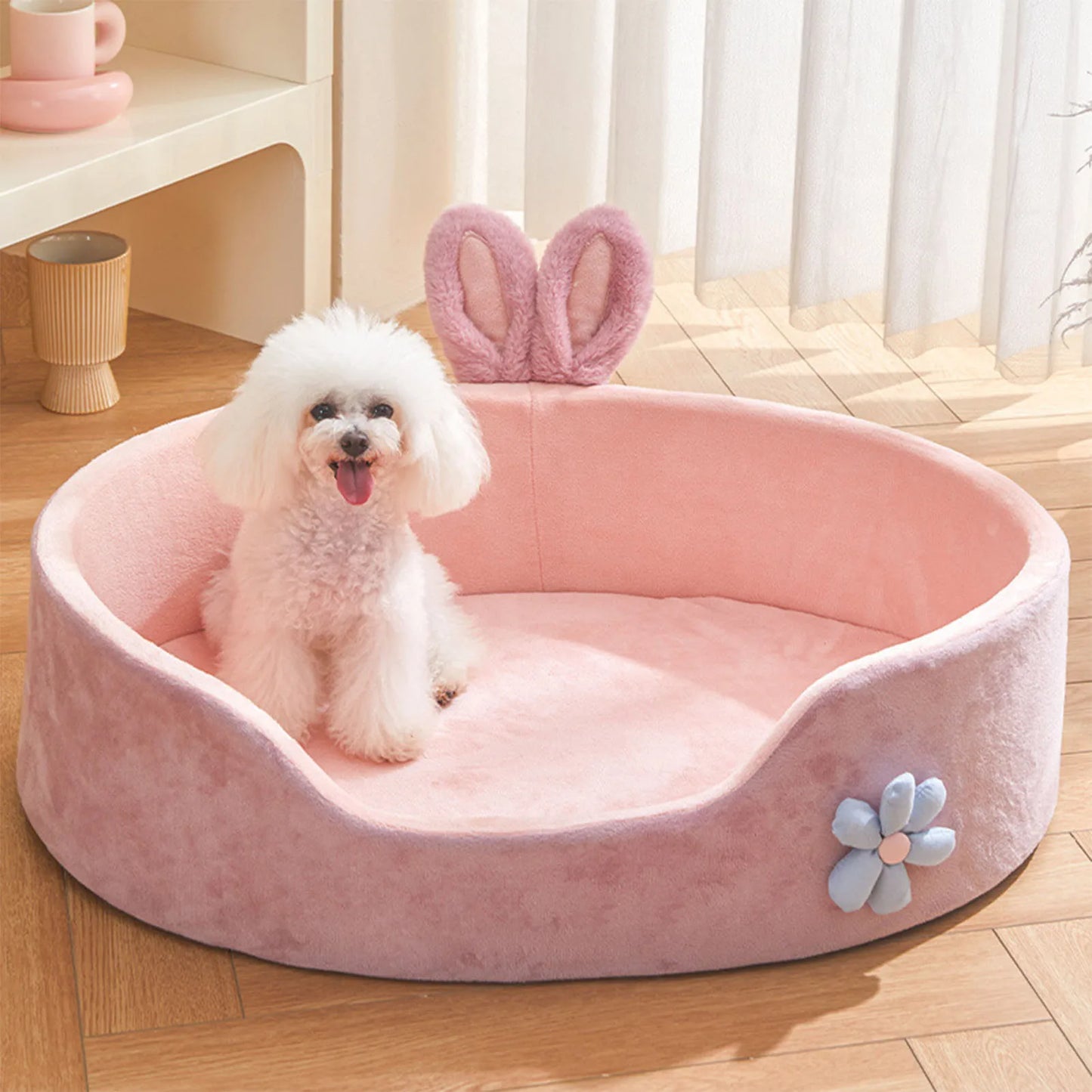 Cama para animais de estimação Cama de dormir lavável destacável para cães macia e confortável para gatos