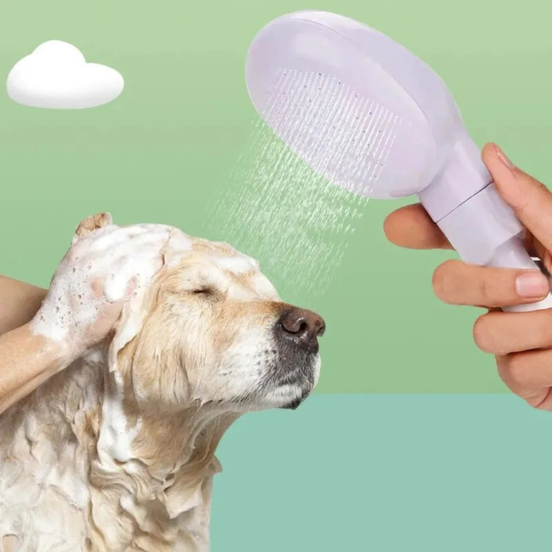 Chuveiro de banho para animais de estimação, chuveiro multifuncional para cães e gatos, fácil banho, pulverizador de jardim, limpeza de animais de estimação, ferramentas de limpeza, suprimentos