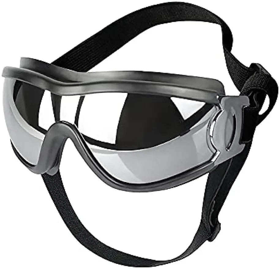 Óculos de sol para cães ajustáveis, óculos de sol anti-uv, proteção para os olhos, preto, amplamente utilizado, suprimentos para cães de estimação