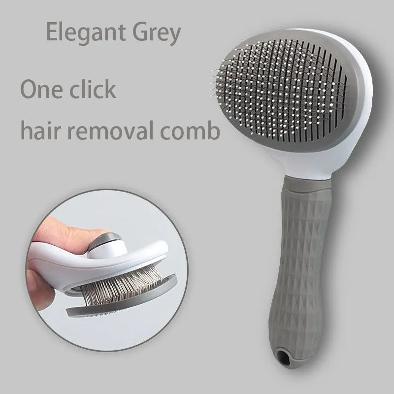 Escova de cabelo para cães e gatos, escova removedora de pelos de animais de estimação para cães, gatos, filhotes, gatinhos, ferramentas de preparação, acessórios para cães, suprimentos para animais de estimação