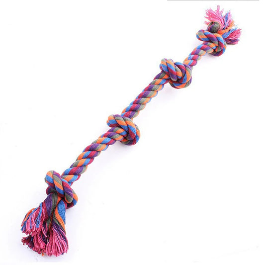 Cão mordida corda brinquedos pet moagem dente brinquedos corda de algodão material inofensivo cães brinquedos de limpeza de dentes pet cão corda brinquedos