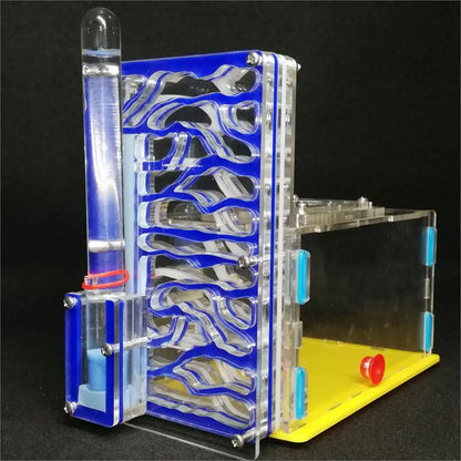 T design diy com área de alimentação formiga ninho, fazenda de formigas acryl, insetos formiga ninhos villa pet mania para casa formigas