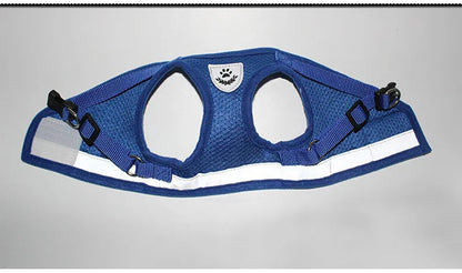 Conjunto Refletivo Cat Harness and Leash, Malha de Nylon, Gatinho, Cachorro, Colete De Cães, Leads De Arnês, Roupa De Animais Para Cães Pequenos, Yorkies, Pug