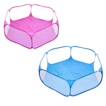 Pet Cercadinho Portátil moda Aberto Indoor / Outdoor Pequeno Animal Gaiola Jogo Playground Cerca para Hamster Chinchilas Guiné-Porcos F