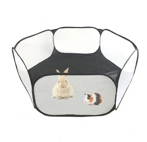 Pet Cercadinho Portátil moda Aberto Indoor / Outdoor Pequeno Animal Gaiola Jogo Playground Cerca para Hamster Chinchilas Guiné-Porcos F