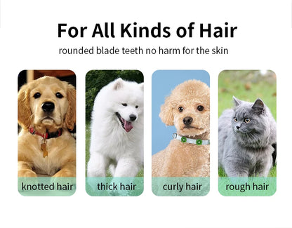 Hospital de aliciamento de animais de estimação para cães e gatos, tesoura elétrica de baixo ruído, elétrica à prova d'água, barbear profissional sem fio