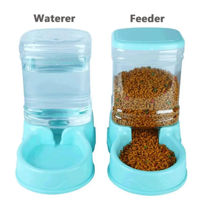 Pote ração e água inteligente para animais de estimação Pet Water Fountain Drinking Bowl Alimentador automático 3,8 litros