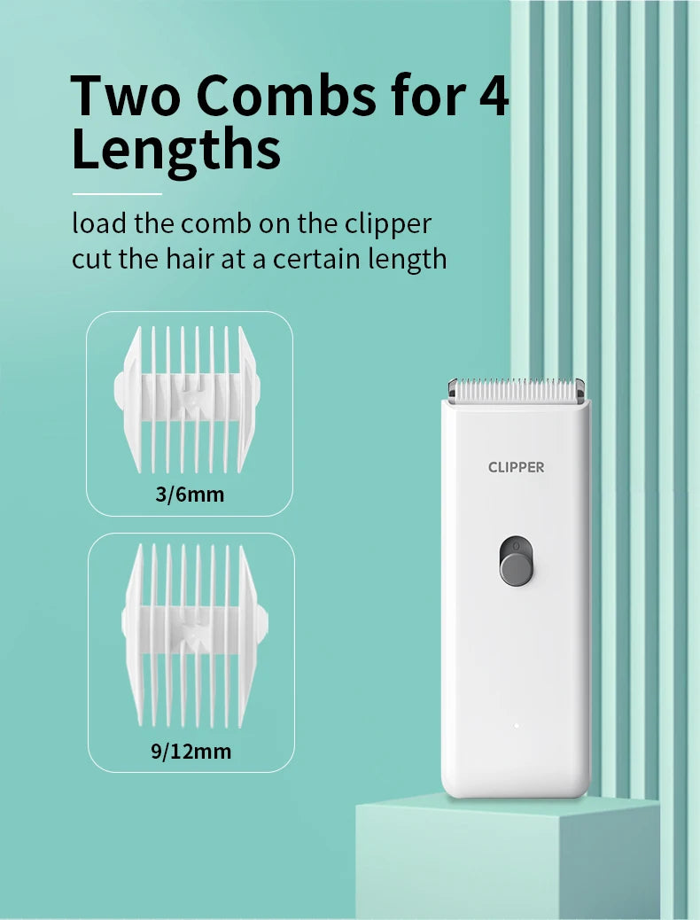 Hospital de aliciamento de animais de estimação para cães e gatos, tesoura elétrica de baixo ruído, elétrica à prova d'água, barbear profissional sem fio