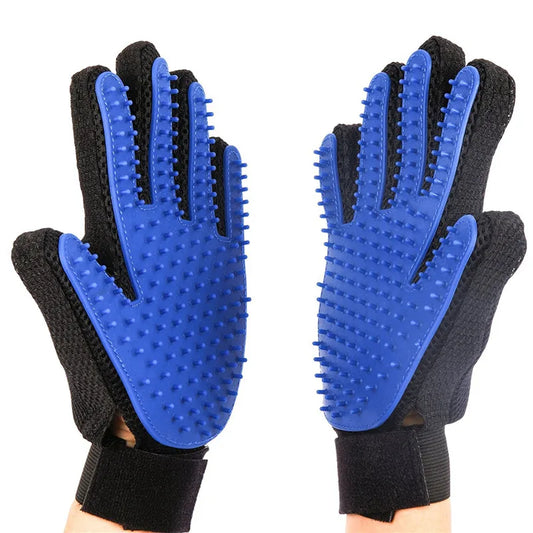 Moda borracha escova de banho para animais de estimação brinquedos para cães proteção ambiental luva de silicone para massagem de animais de estimação para cães e gatos acessórios para animais de estimação