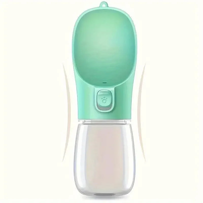 Garrafa de água portátil para viagem de animais de estimação, tigela para cães pequenos e grandes, durável, caminhada ao ar livre, filhote de cachorro, gato, produtos para beber, 300ml