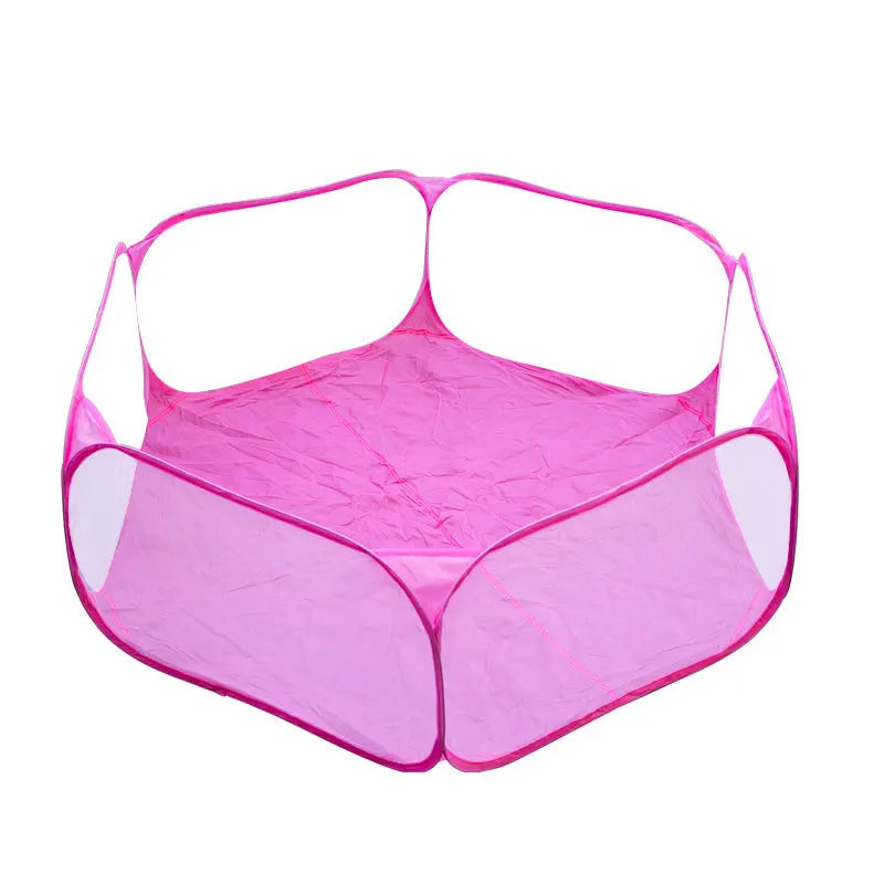 Pet Cercadinho Portátil moda Aberto Indoor / Outdoor Pequeno Animal Gaiola Jogo Playground Cerca para Hamster Chinchilas Guiné-Porcos F