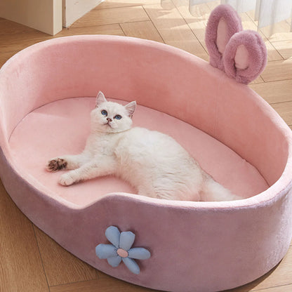 Cama para animais de estimação Cama de dormir lavável destacável para cães macia e confortável para gatos