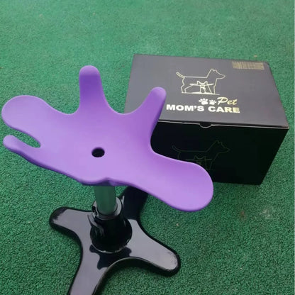 Mesa de cuidados e aliciamento para chuveiro de animais de estimação, rack auxiliar fixo para cães, secador de cabelo especial para banho de animais de estimação, suporte fixo para animais de estimação pequenos e médi