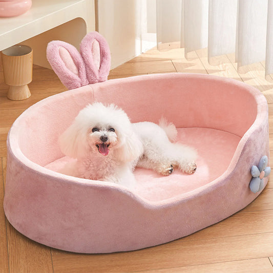 Cama para animais de estimação Cama de dormir lavável destacável para cães macia e confortável para gatos