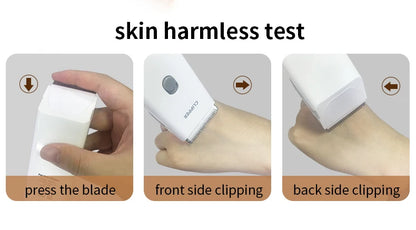 Hospital de aliciamento de animais de estimação para cães e gatos, tesoura elétrica de baixo ruído, elétrica à prova d'água, barbear profissional sem fio