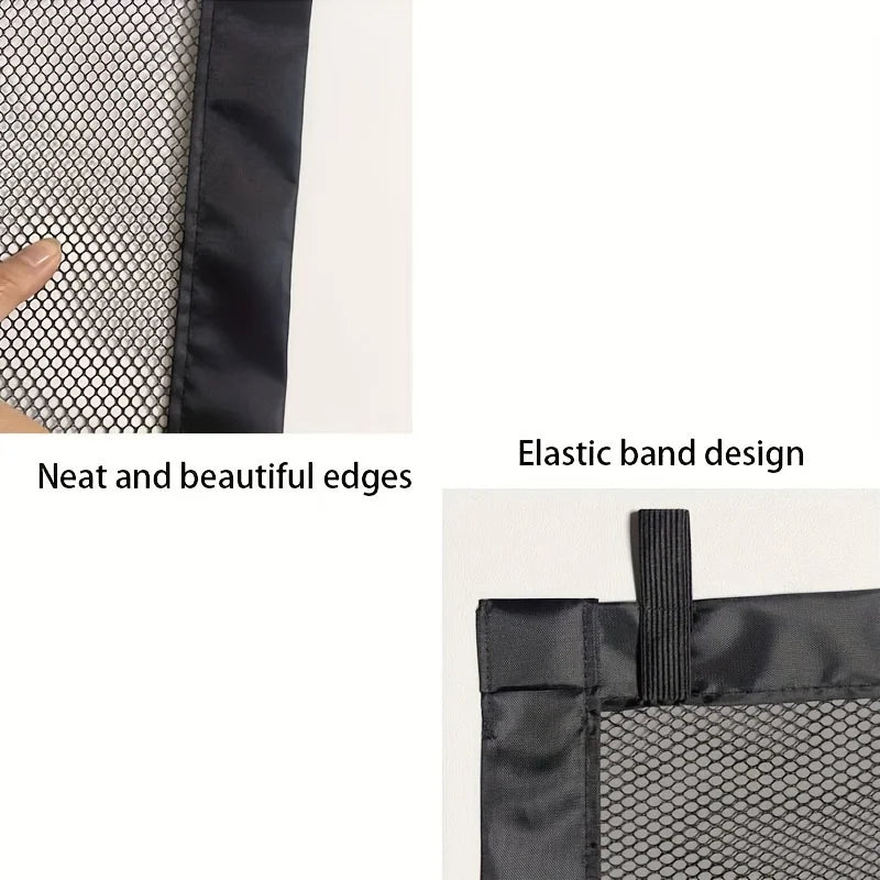 Portas portáteis de rede para cães, redes de isolamento para cães, cercas de segurança para gatos e cães e suprimentos para animais de estimação não perfurados para garantir segurança de animais de estimação