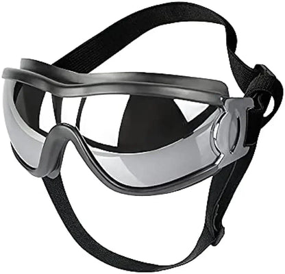 Óculos de sol para cães ajustáveis, óculos de sol anti-uv, proteção para os olhos, preto, amplamente utilizado, suprimentos para cães de estimação