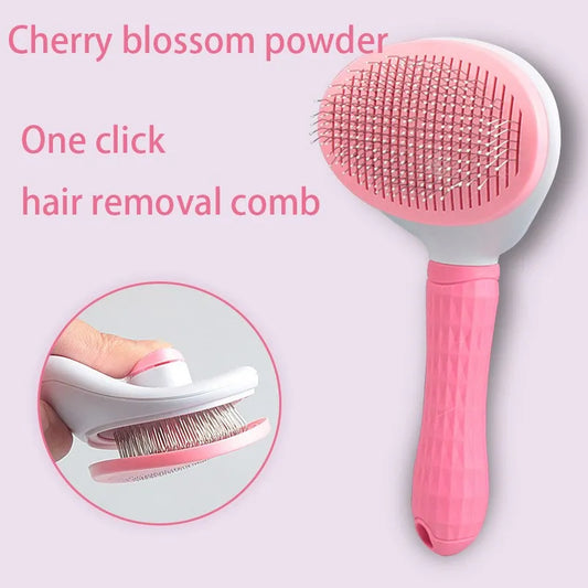 Escova de cabelo para cães e gatos, escova removedora de pelos de animais de estimação para cães, gatos, filhotes, gatinhos, ferramentas de preparação, acessórios para cães, suprimentos para animais de estimação
